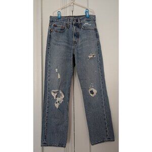 Levi's Wedgie Straight, Size 24